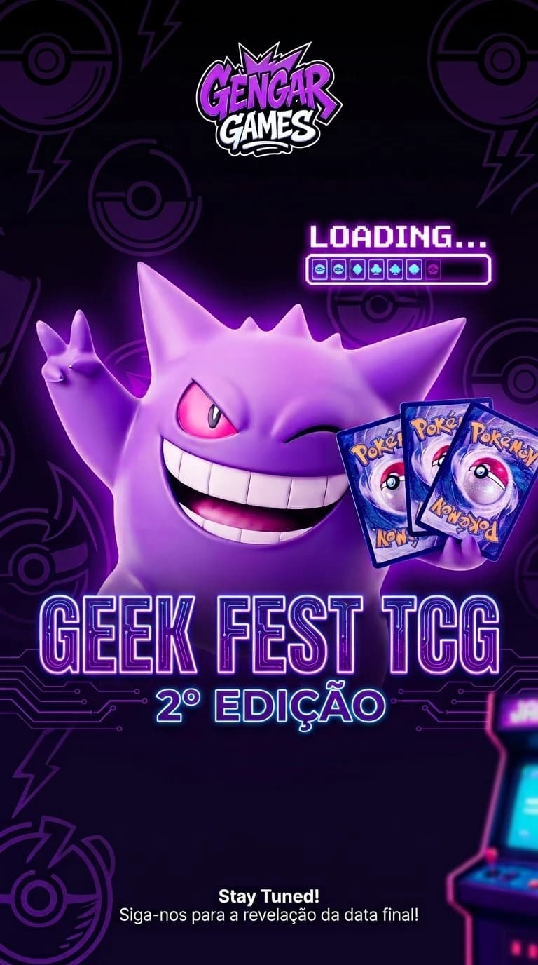 Flyer da 2ª edição do Geek Fest TCG